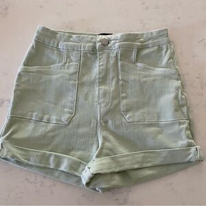 Urban Outfitters BDG Pin-up High Rise Mint Green Shorts Sz. 27 [b3]
